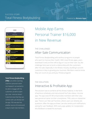 Total Fitness Bodybuilding Success Story