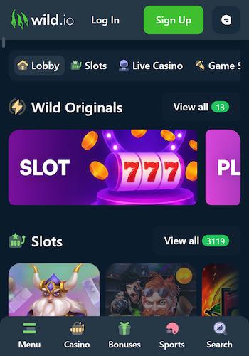 Discover Wild.io, one of the best crash casinos