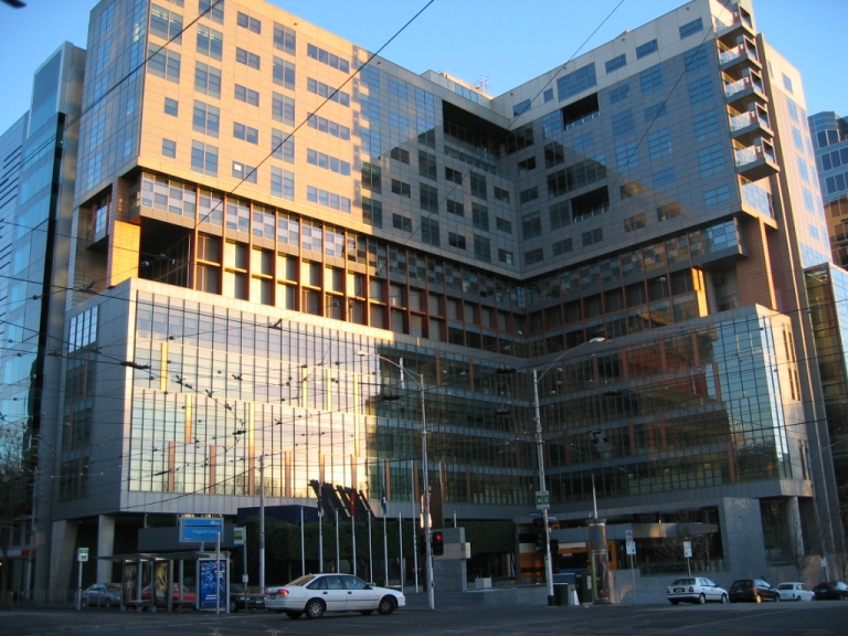 The Melbourne Federal Court Building.